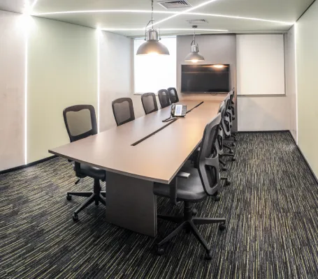 Meeting room at GBF Advogados law office